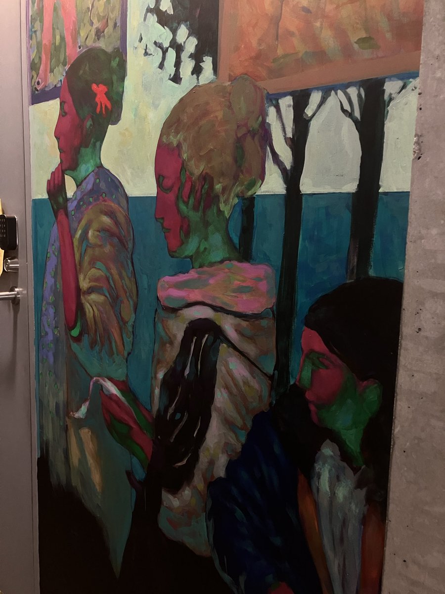 展示来週からです

壁画あり