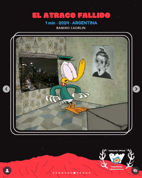 My short "The Failed Heist" has oficially been selected to be screened at the PLUM! Fest this upcoming 21 to 23 of November! I can't wait to see this on screen along other neat animated shorts! 
instagram.com/p/DRDx0QKjNLl/…