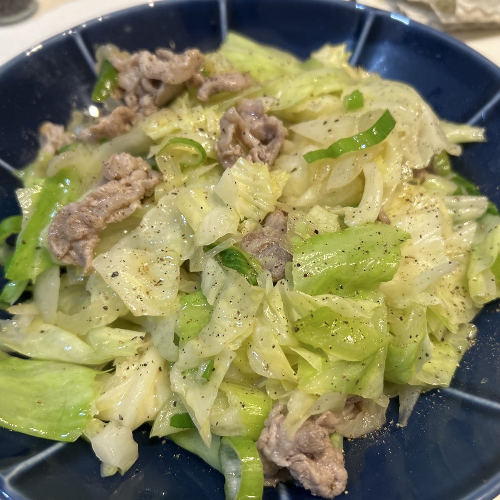 larc_giraffe's tweet photo. 野菜炒め
#お猿男飯 https://t.co/qxh9gsCyhY