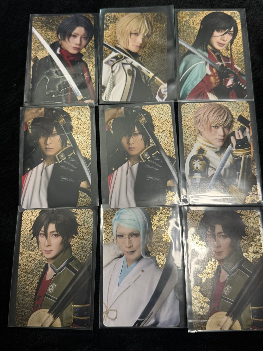 kanon_trd's tweet photo. 【譲渡】ミュージカル刀剣乱舞　刀ミュ　博覧会　衣裳展　シブツタ　ふぉとカード

譲）
★…加州・肥前・和泉守・髭切
☆…大倶利伽羅・長谷部・石切丸・村雲・五月雨
○…御手杵・物吉・巴形・明石・蜻蛉切・長曽祢・今剣・篭手切・日向・ソハヤ

求）
定価＋送料

条件はツリーに繋げます🙇‍♀️ https://t.co/A8OoxSU1LI