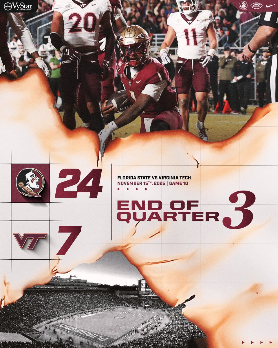 FSUFootball's tweet image. We’re heading to the 4th 

#NoleFamily | #KeepCLIMBing