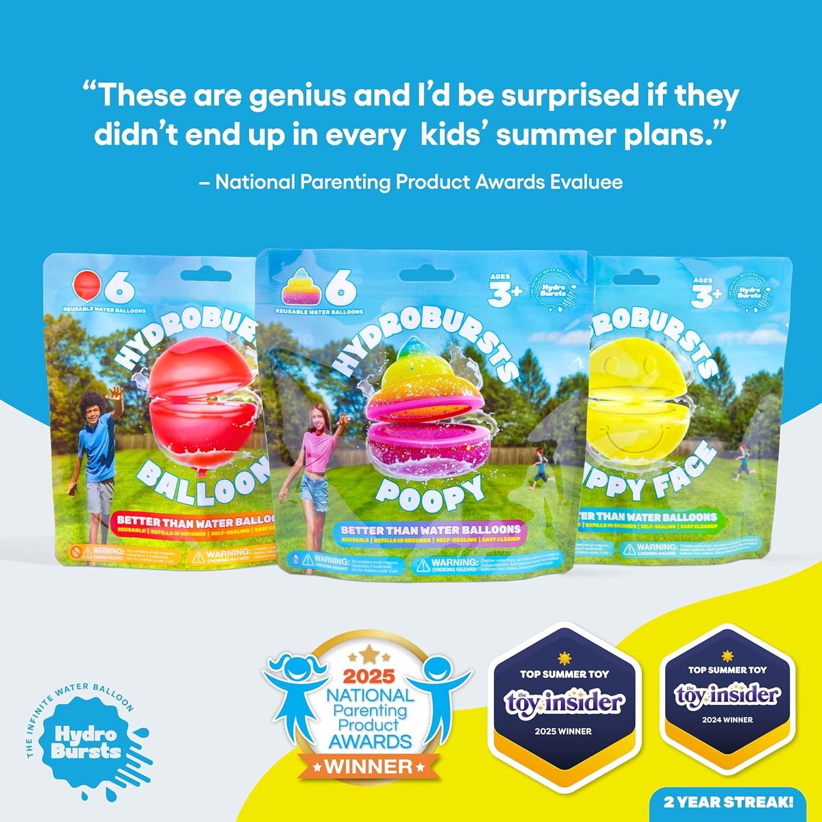 frugalfreebies's tweet image. 💦These reusable water balloons are 73% off 
Refill fast, splash hard, zero cleanup. 
Perfect for pool days, beach days, and backyard chaos. 
💦✨ Amazon: amzlink.to/az0dFYfqZPJuT (ad)
#SummerFun #OutdoorPlay #Deals