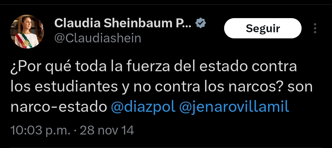 eit1mx's tweet photo. @ferbelaunzaran @Claudiashein Los políticos y su gran desvergüenza. https://t.co/eYXmmGHugF