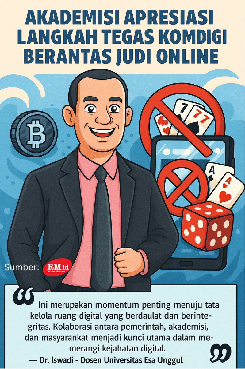 seojunadel's tweet photo. salut untuk komdigi berantas judi online #KonsistenBerantasJudol https://t.co/HtGS019JmF