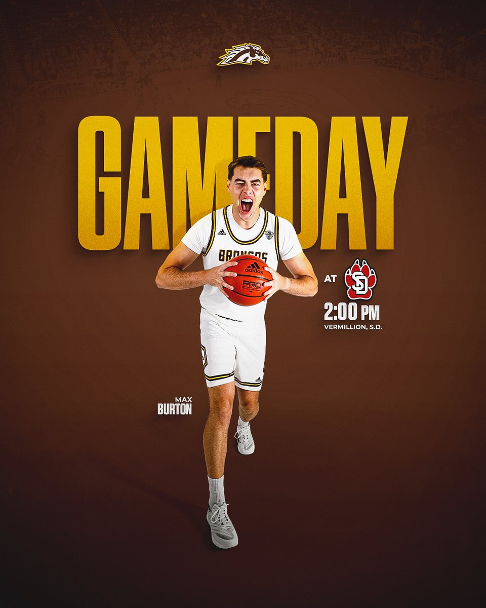 It's GAMEDAY!!! The Broncos are set for a Sunday matinee at South Dakota!

🆚 South Dakota
⏰ 2 pm
📍 Vermillion, S.D.
📺 buff.ly/3U1vCVB
📊 buff.ly/HXgWjLP

#BroncosReign