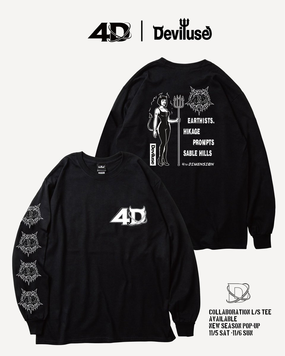 NEW SEASON POP-UP😈❤️‍🔥🎉 販売中！Mは残りわずか！！ #4D