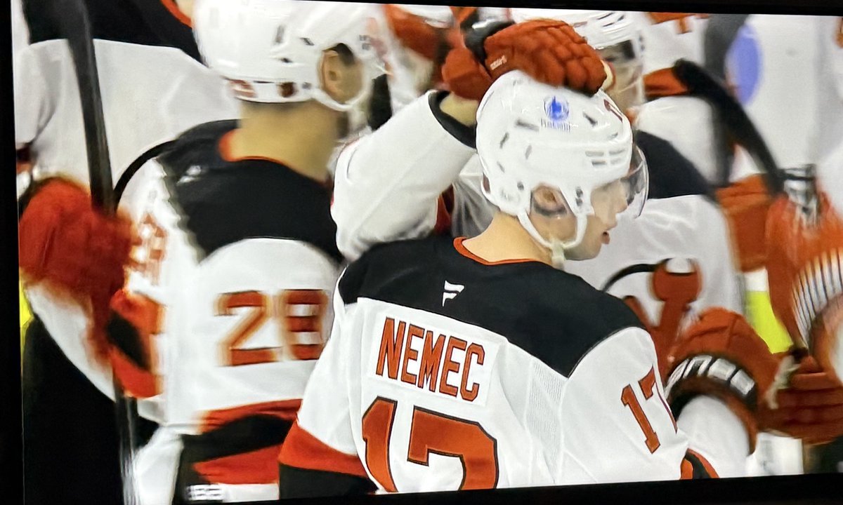 NEMEC AGAIN! #NJDevils <a href="/NjTank99/">Frank Fleming</a> <a href="/MattPiperJenks/">Matthew Piper Jenks 🧲</a> <a href="/RealMikeyBets/">MikeyBets</a> <a href="/FrankTheTankHQ/">Frank Walks</a>