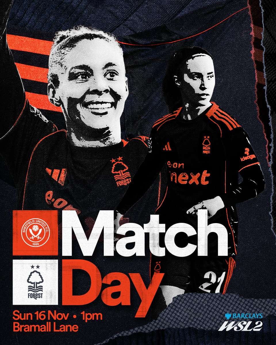 NFFCWomen's tweet image. Matchday in Sheffield. 👊

COYR. ❤️
