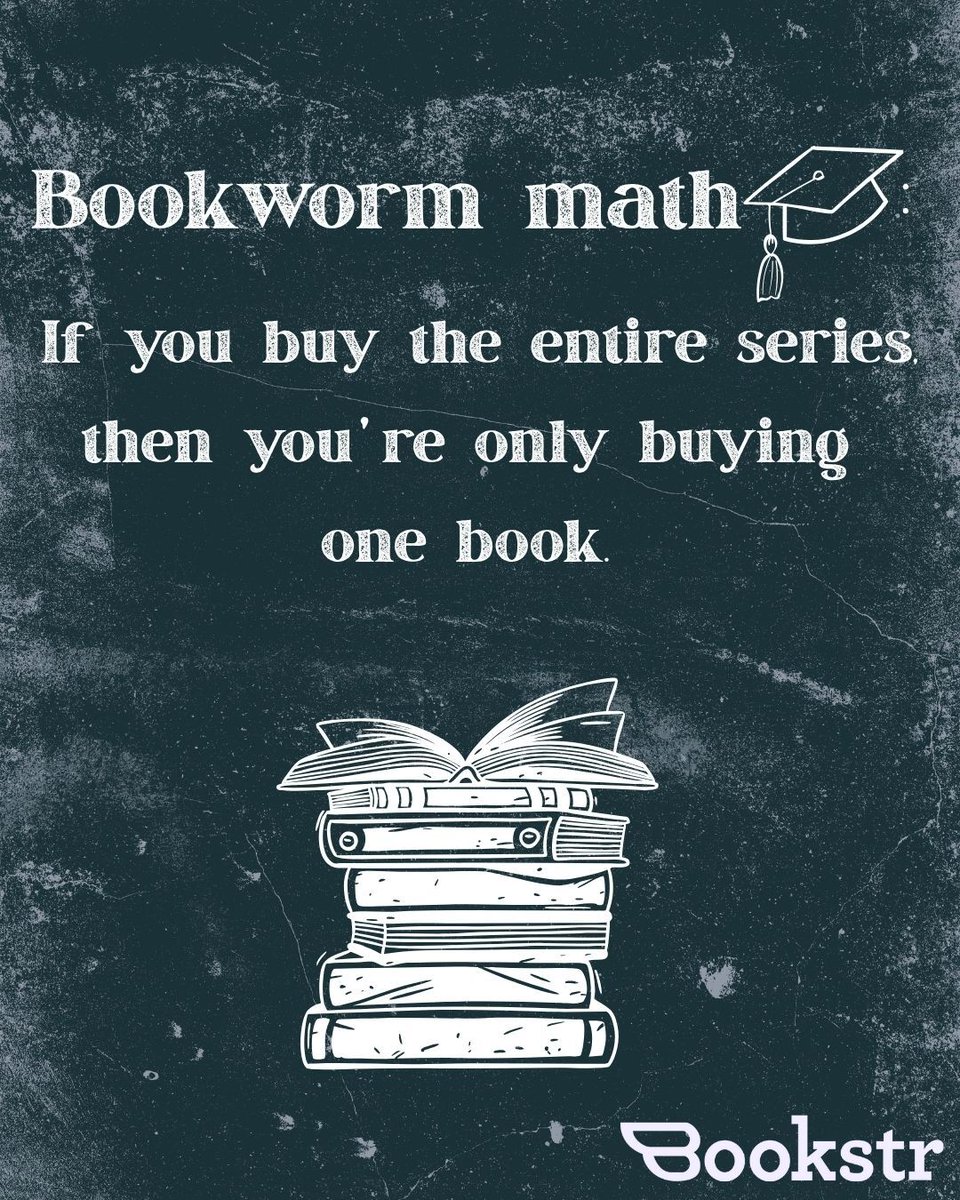BookstrOfficial's tweet image. We all practice a little bookworm math from time to time 🤫

[🤪 Meme by Jenn Chastka]

#bookishmeme #meme #bookbuying