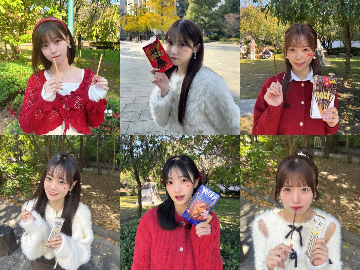 本日はこちら🍫 甘い時間をシェアハピ🫖♡ ポッキーチェキ配信