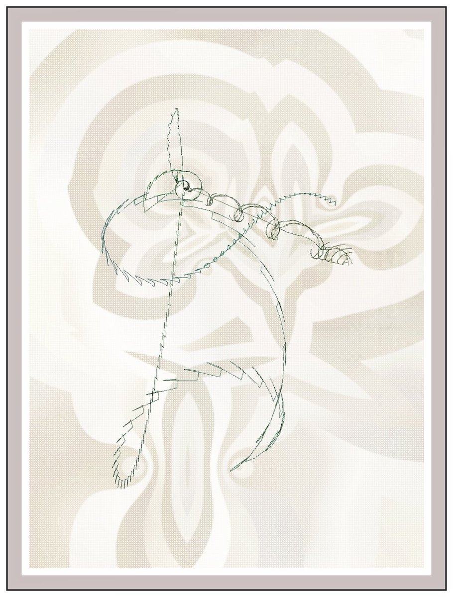 deconbatch's tweet image. The Fiddling Grasshopper 🎻
#processing #creativecoding