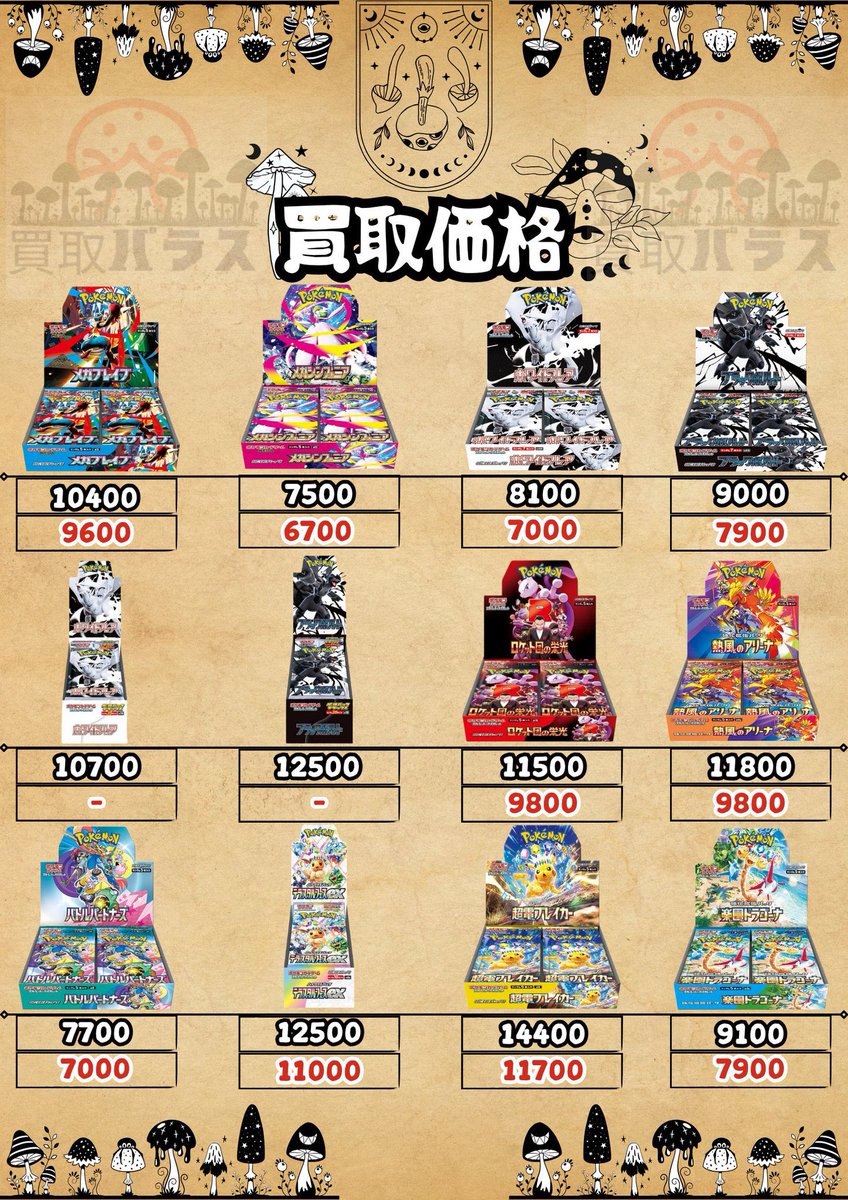 価格提示をミスしていました🙇‍♂️ 申し訳ありません 🍄変更点