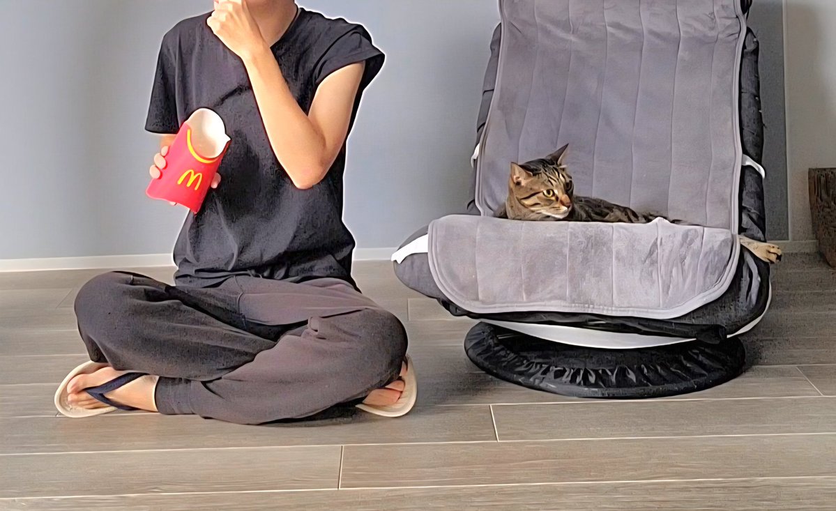 人は床でじゅうぶん。