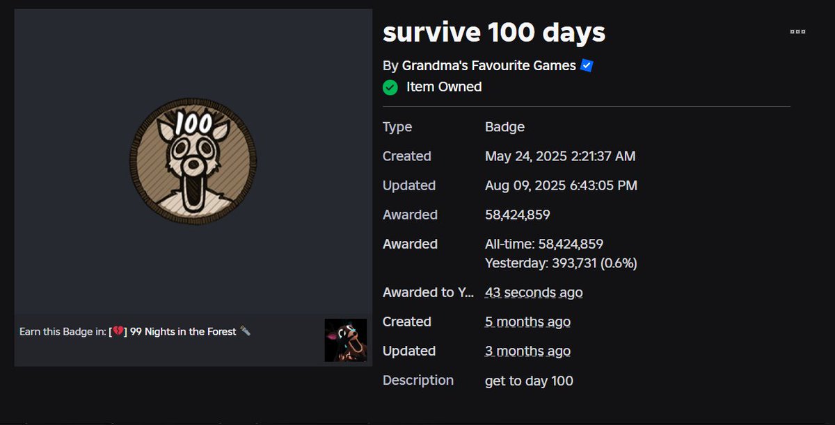 GCPlaysRoblox's tweet image. I FINALLY DID IT 

(I totally did not get carried by my friends)