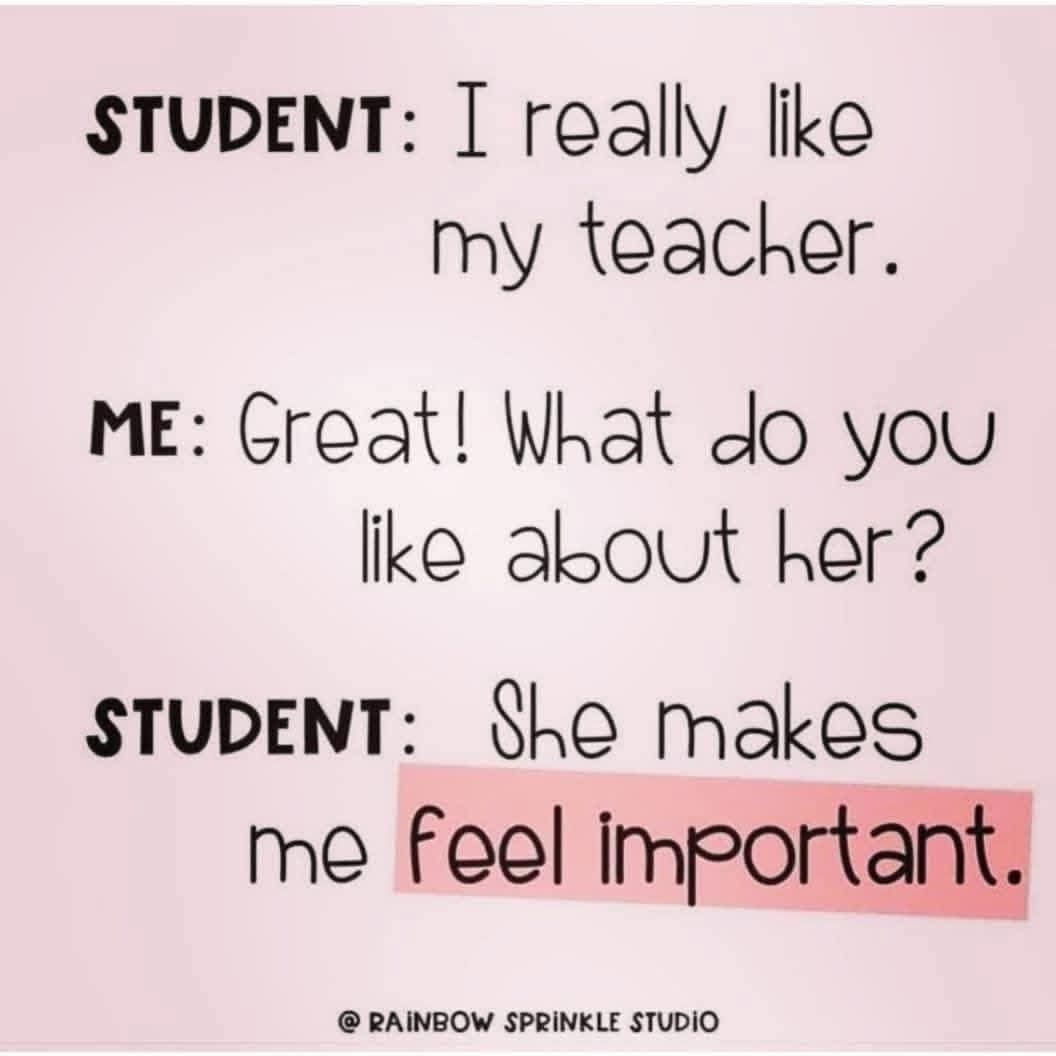 HelpATeacher's tweet image. Powerful! 
📷 Rainbow Sprinkle Studio