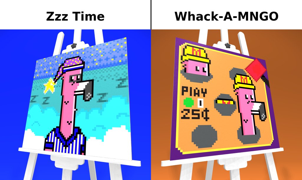 ArtSchoolFC's tweet image. Make your voice heard! Vote for one of these pixel paintings and earn $PAINT while supporting your favourite community artist. #algorandNFTs #algofam
discord.gg/37w7PgqqmJ #octobit #pixelart