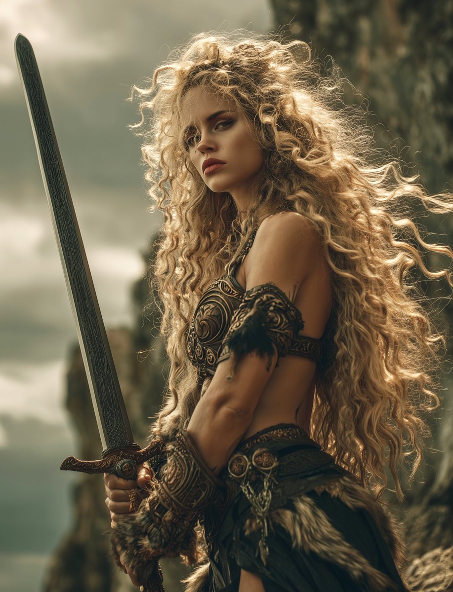 rjchicago's tweet photo. QT Girl with a Sword 🗡️ https://t.co/f772BSKhHB
