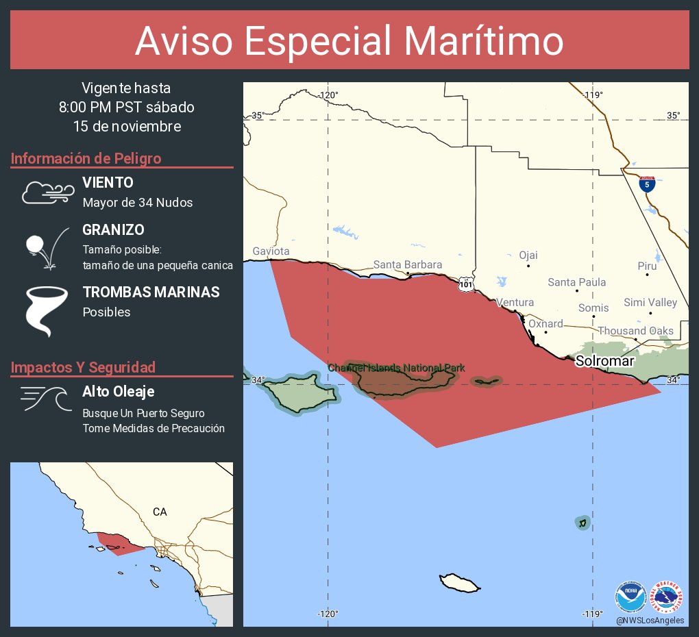 NWS Los Angeles tweet media