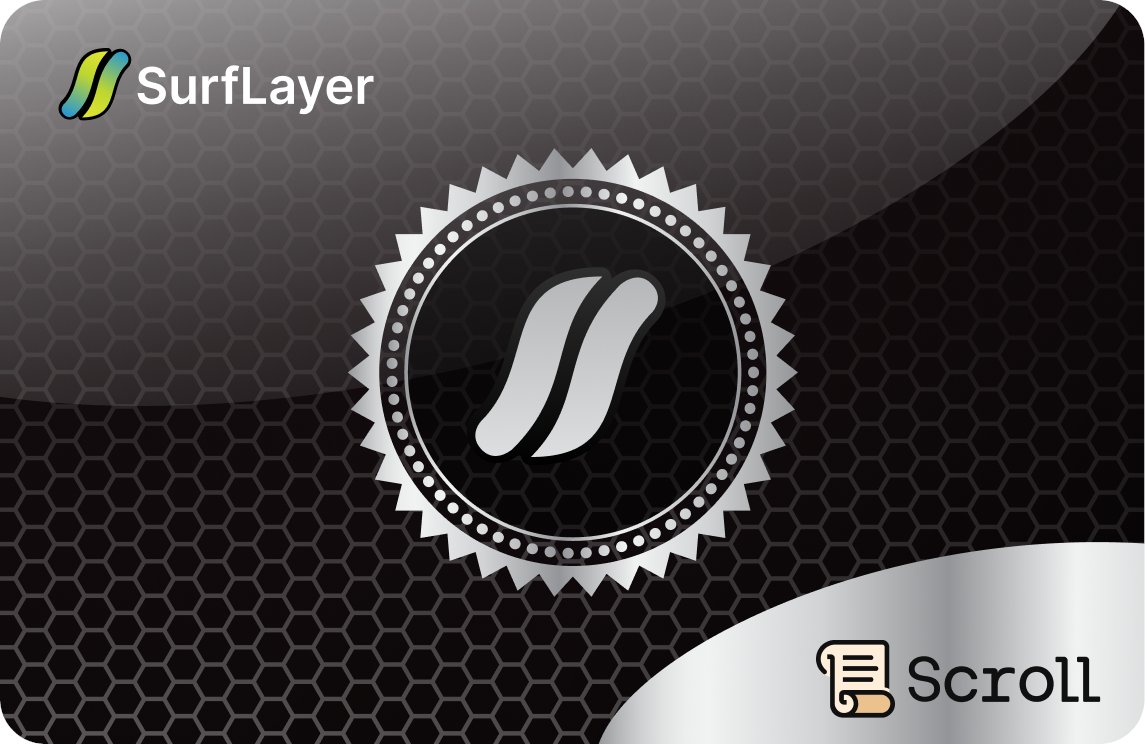 SurfLayer's tweet image. SurfScore now rolling on @Scroll_ZKP 🌀

SurfLayer bring home of on-chain rituals to everyone can build and prove their on-chain rep.

Every zk-powered move through SurfLayer on Scroll now builds your SurfScore.

Start diving in 🔗 surflayer.xyz/surfscore?chai…