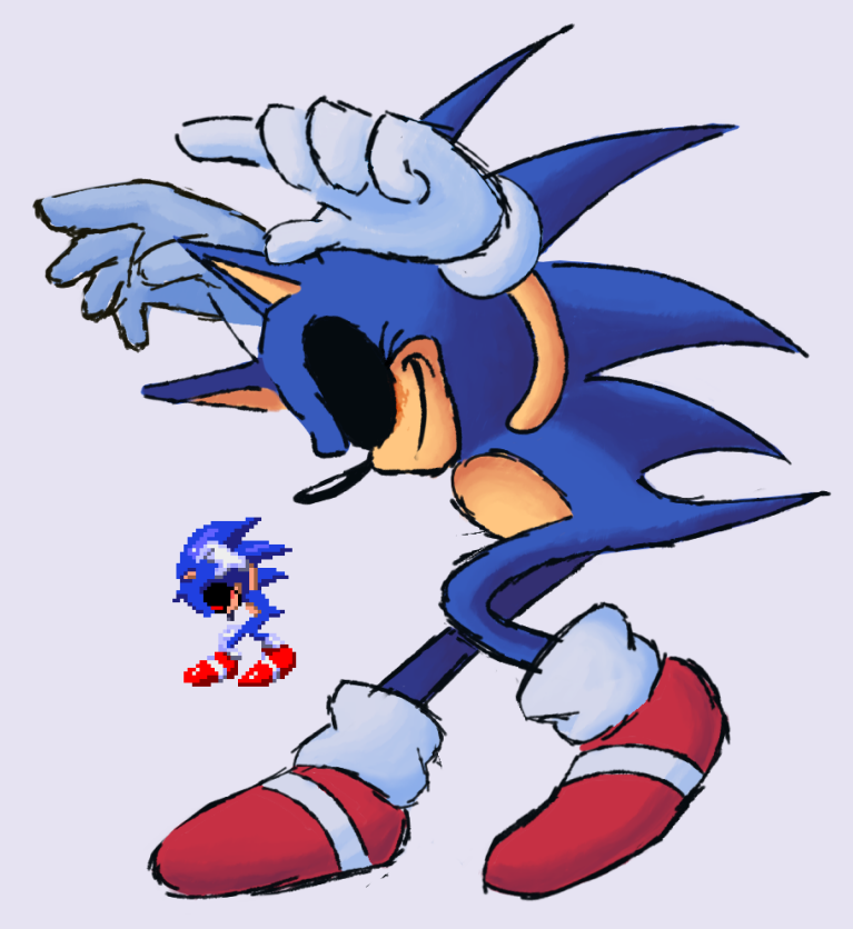 Rodri117xd's tweet image. this is my fav sonic.exe pose