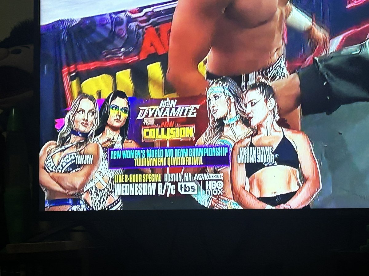 Both remaining quarterfinals matches Toni Storm and Mina Shirakawa vs Riho and Alex Windsor, As well as TayJay vs <a href="/meganbayne/">MEGAN BAYNE ⚡️ メーガン・ベイン</a> and marina #AEWDynamite #WeWantMina