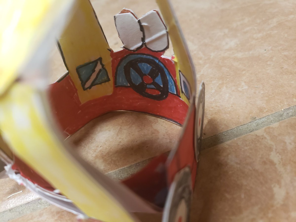 I spent way too long making a paper Cozy Coupe and yes, it absolutely cute i even did the inside yeah it a bit scrappy but I love it!
#CozyCoupe
#PaperCraft
#HandmadeArt
#CraftyChaos