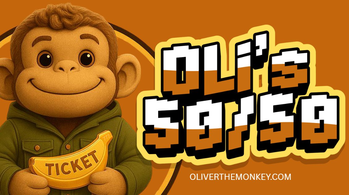 oli_the_monkey's tweet image. $OLIVER&apos;s first community focused utility, Oli&apos;s 50/50 is now live!!! Get your tickets for round 1 now!
oliverthemonkey.com/#50-50