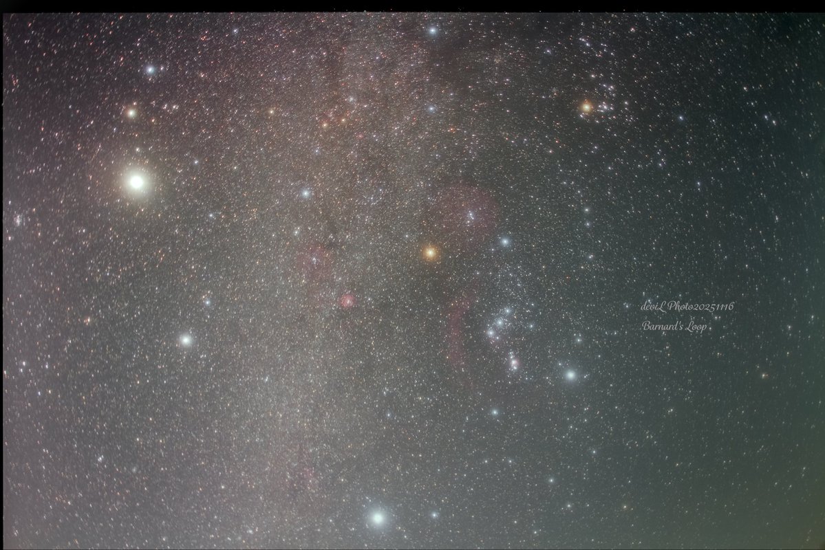 久しぶりのオリオン座