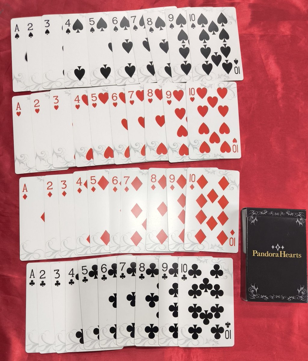 入荷情報】 『 #PandoraHearts』 DVD初回特典トランプが入荷いたしまし