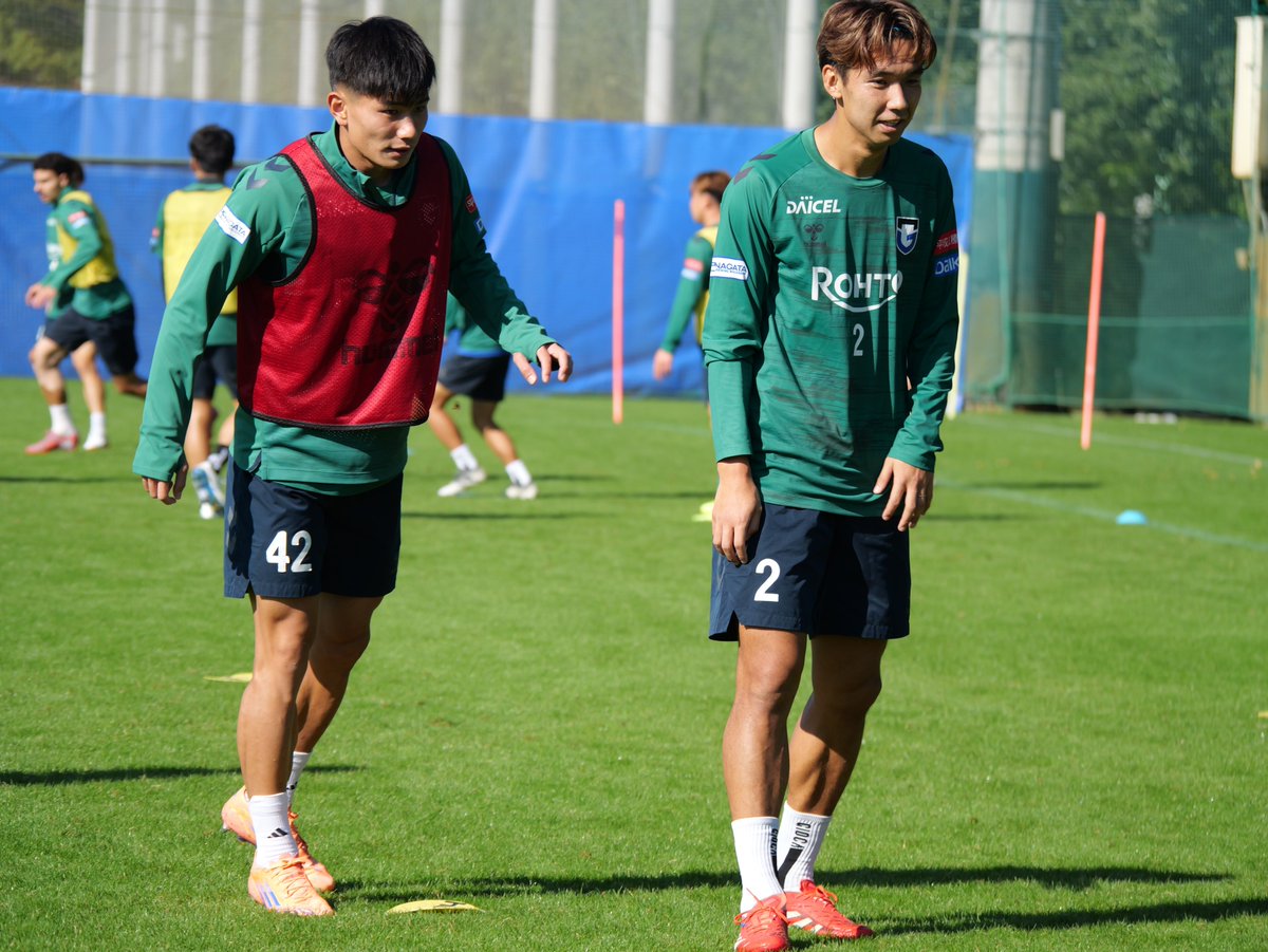 1116training☀ 今日はとても暖かい中でのトレーニングでした