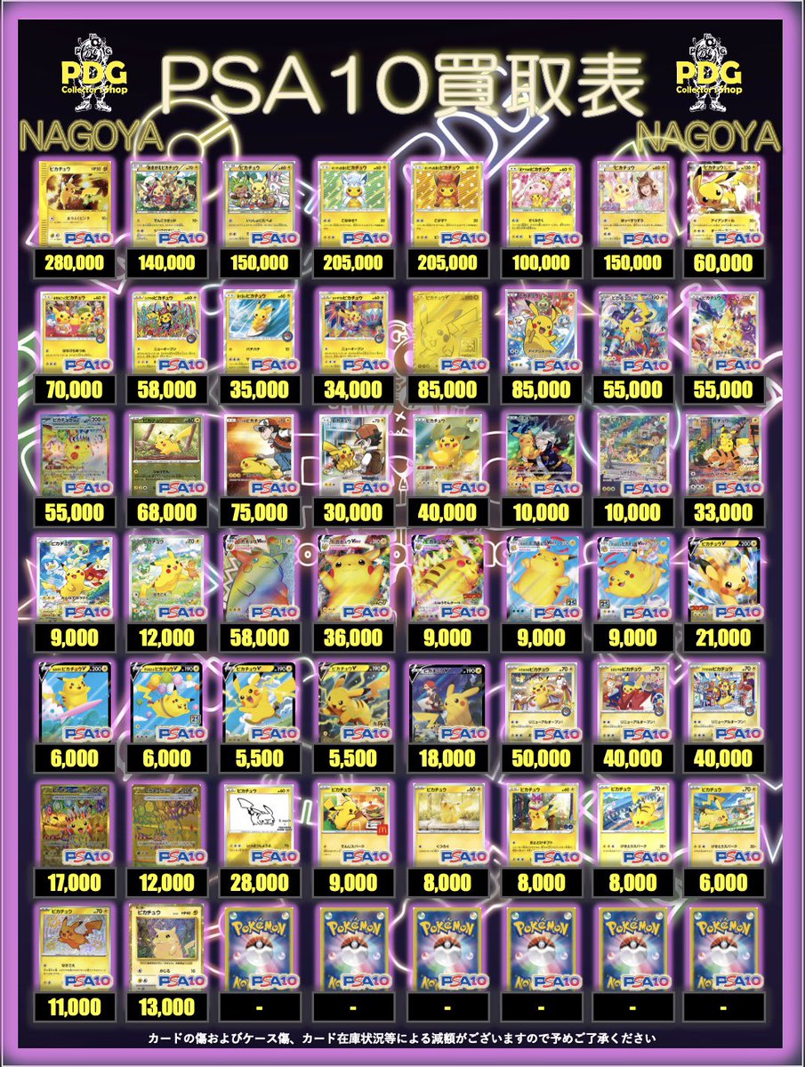 シ*ホ様 PSA10まとめ売り シ*ホ様 PSA10まとめ売り MEETS 通販店（郵送