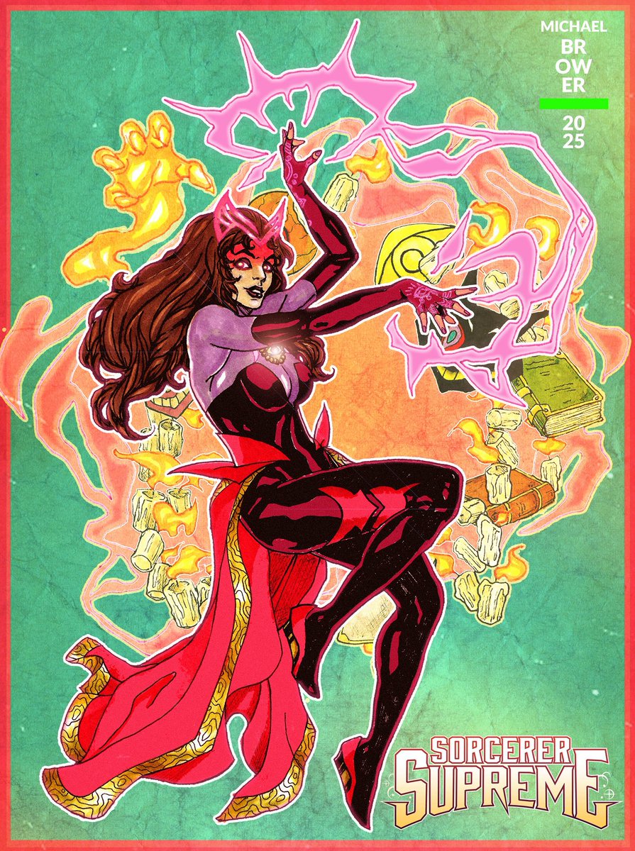 Wanda Maximoff—The Sorcerer Supreme!
#WandaMaximoff #TheScarletWitch #TheSorcererSupreme #TheAvengers #MarvelsAvengers #DoctorStrange #XMen #Marvel #MarvelComics #Comics #Superheroes #ComicBooks #GraphicNovel #Witch #WandaVision