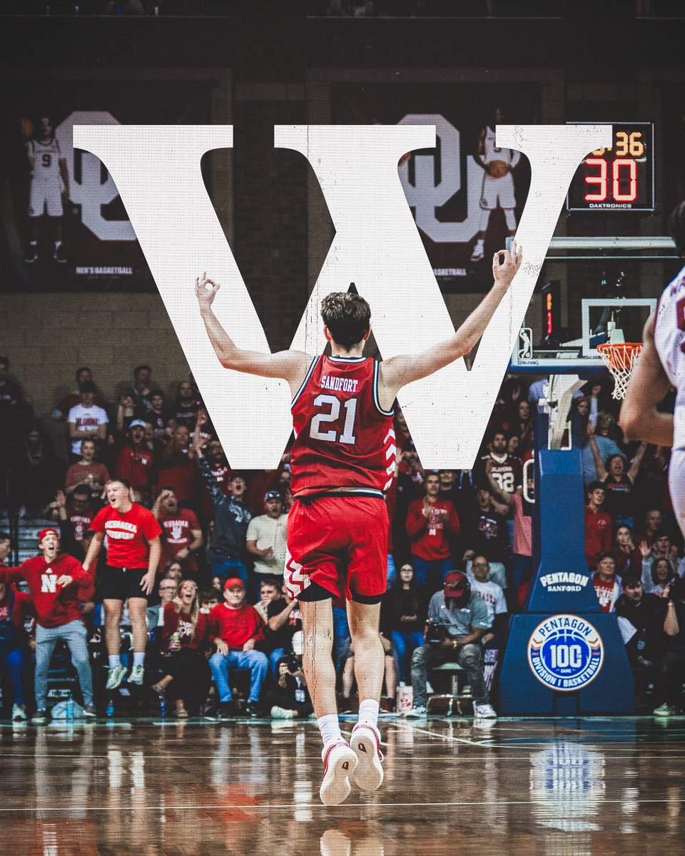 HuskerMBB's tweet image. Goodnight. 😴