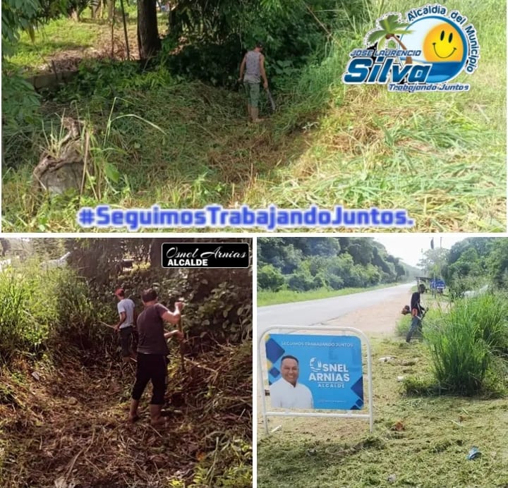 Continúan los trabajos de limpieza de maleza, Quebrada de Sanare para evitar la acumulación de residuos que pueden colapsar los sistemas de drenajes y desagüe. Está acción constribuye evitar inundaciones.
#AlcaldiaSilvaFalcón 
#OsnelArniasALCALDE
#SeguimosTrabajandoJuntos