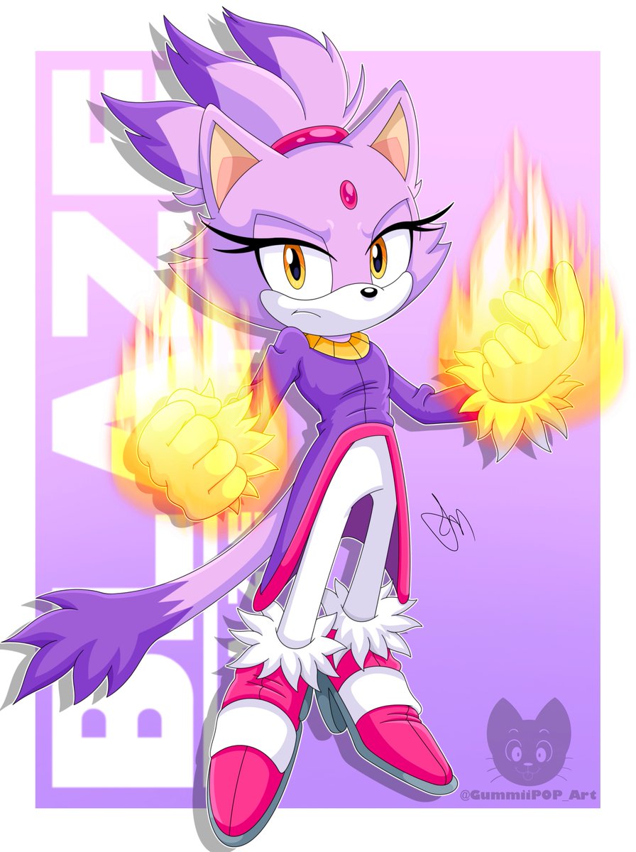 『 R E P O S T 2023 』
.
🔥💜🐱 ~ Happy Birthday Blaze The Cat ~ 🐱💜🔥
.
『 #SonicTheHedgehog | #blazethecat 』