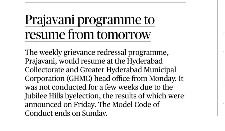 NumeroUno_0001's tweet image. !?
#Prajavani #ModelCodeofConduct #ByElection #JubileeHillsByElection 
cc : @the_hindu