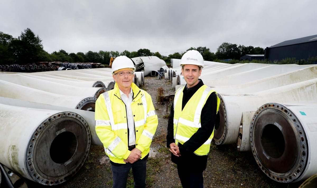 tech_tart's tweet image. Plaswire pioneers the world&apos;s first blockchain-tracked recycling for wind turbine blades, creating fully traceable, sustainable materials and pushing ESG standards in aerospace and beyond!   newsletter.co.uk/business/lurga…