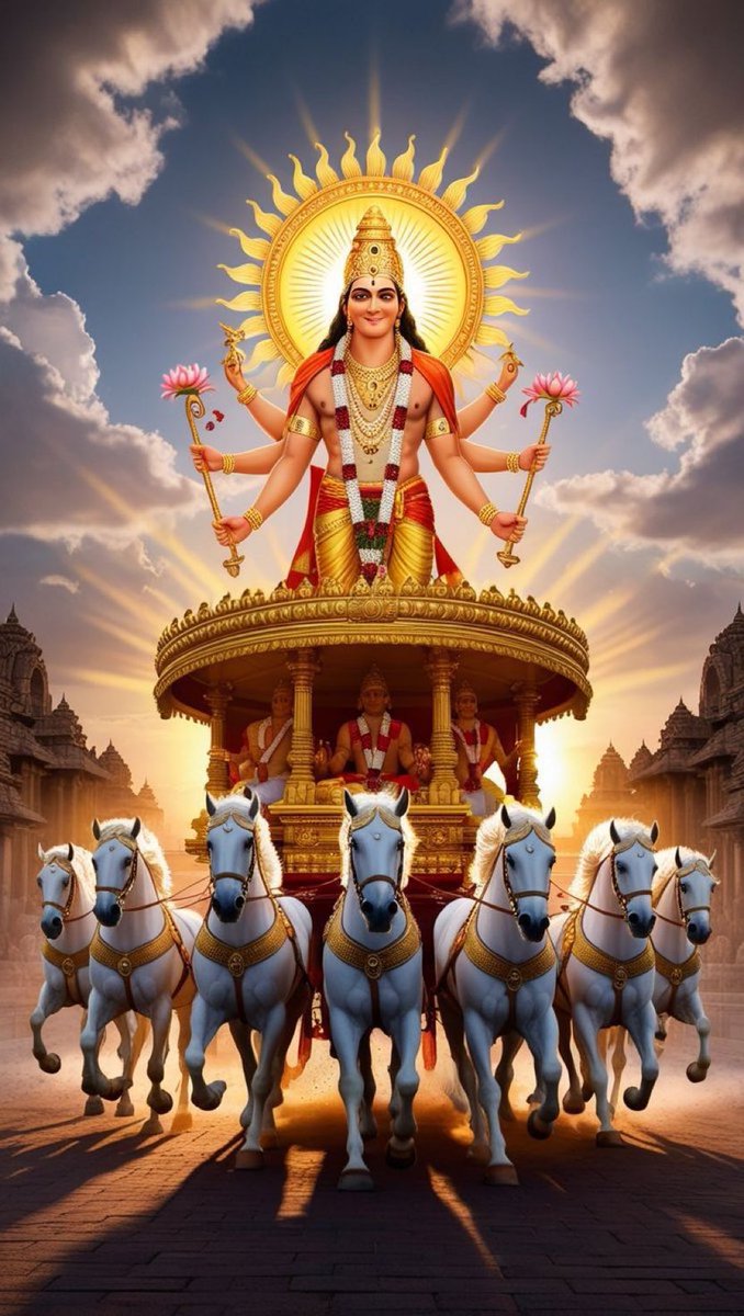 its__vs's tweet image. सात घोड़े खींचते हुए सूर्य देव का यह दिव्य रथ
अंधकार को दूर कर, जीवन में प्रकाश और ऊर्जा भरता है।

सूर्यदेव का आशीर्वाद सफलता, स्वास्थ्य और समृद्धि लाता है।

#Varanasi 
#SocialMediaTips #dharmraksha