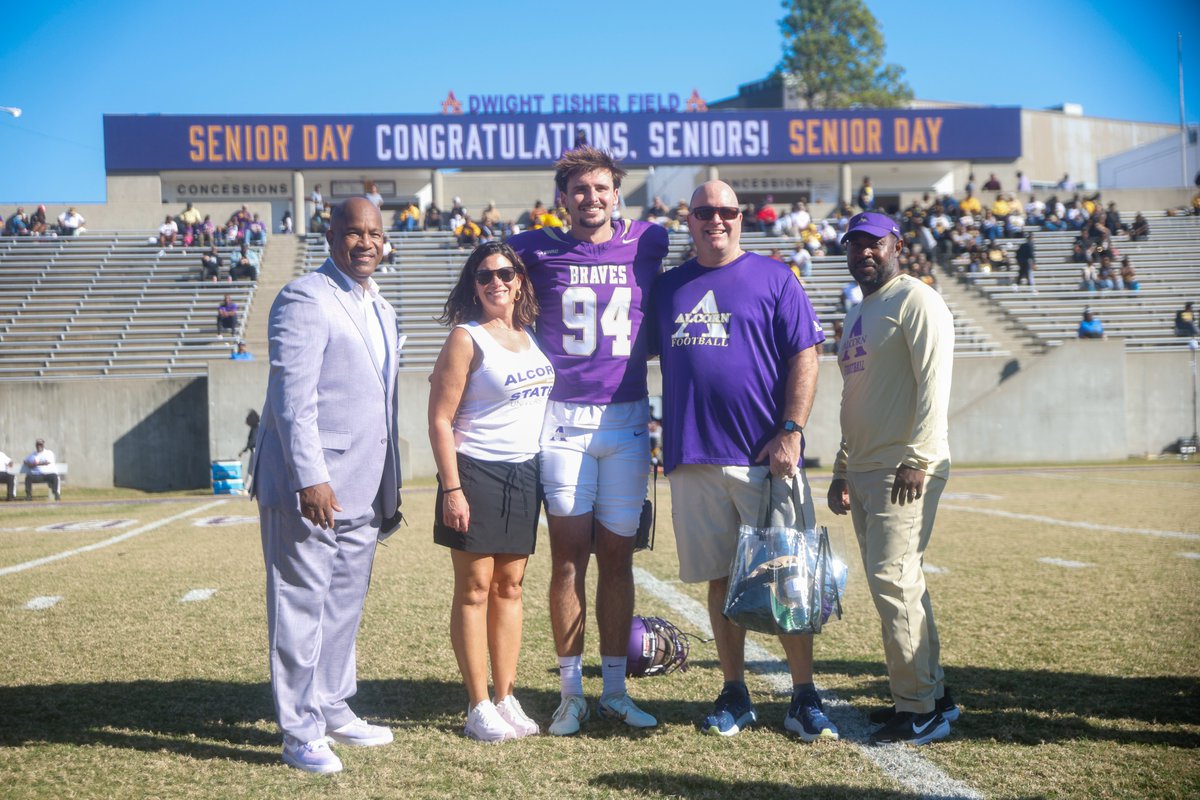 We thought they knew, too. Turns out, they didn't know the final score would look this good for the Braves. It's more than a game—it’s always about the Purple and Gold! 
#AlwaysAlcorn