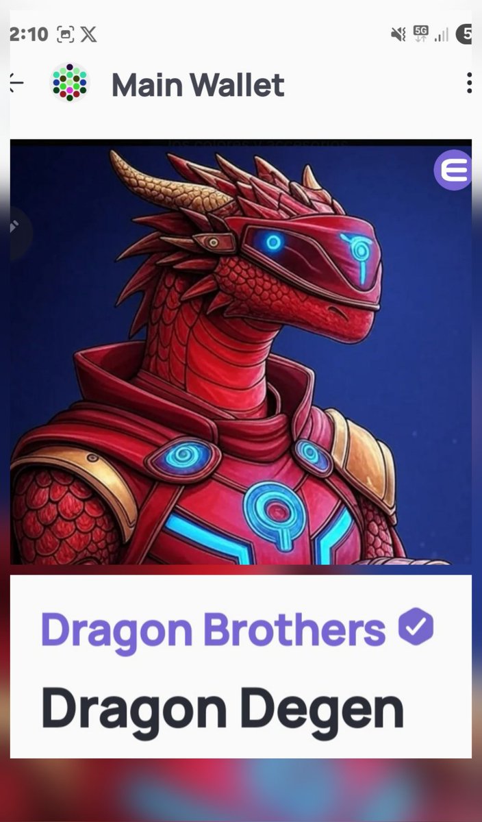 "DragonBrothers" #DragonDegen Creator <a href="/Alfo_nel/">DragonsArt.ENJ</a> 🐉💥 #NFTCommunity #NFTGiveaways 72hrs ✌️🤩😁🔥🔥🔥
⏰️❤️&amp;RT
⏰️Follow <a href="/Alfo_nel/">DragonsArt.ENJ</a> <a href="/enjin/">Enjin</a> 
⏰️Tagg 3 frenz
⏰️Comment Enjin matrixchain address
#Enjin #EnjinNFT #NFTio #nftart #NFTs #NFT #EnjinisKing