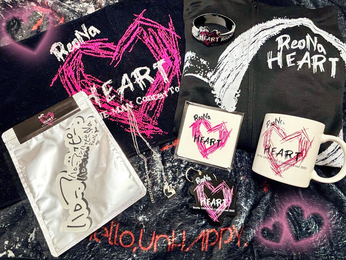 ReoNaさんグッズ（ネックレス） ReoNaさんグッズ（ネックレス） Hello, UnHAPPY. ﾈｯｸﾚｽ[ｼﾙﾊﾞｰ]・ReoNa