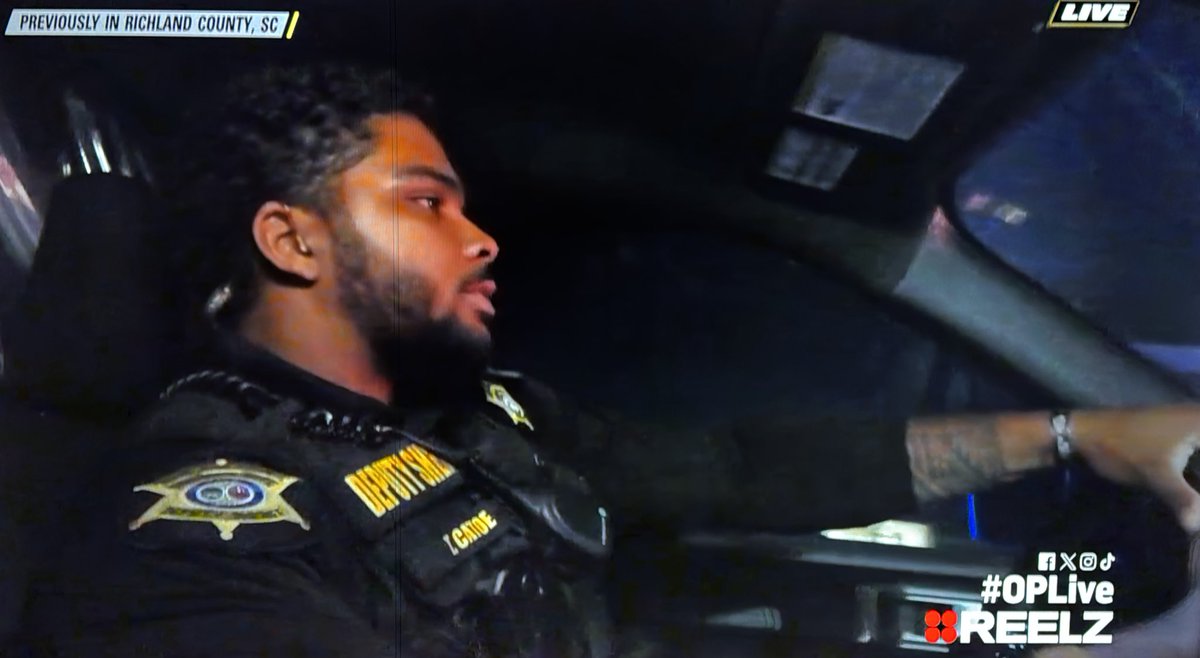 Toddson Catoe’s fine alpha ass, man i miss seeing him on the show. #RichlandCounty #OPLive #OnPatrolLive #OnPatrolNation #OPNation #OPLNation #OPLiveNation #LEOs #OPLReelz