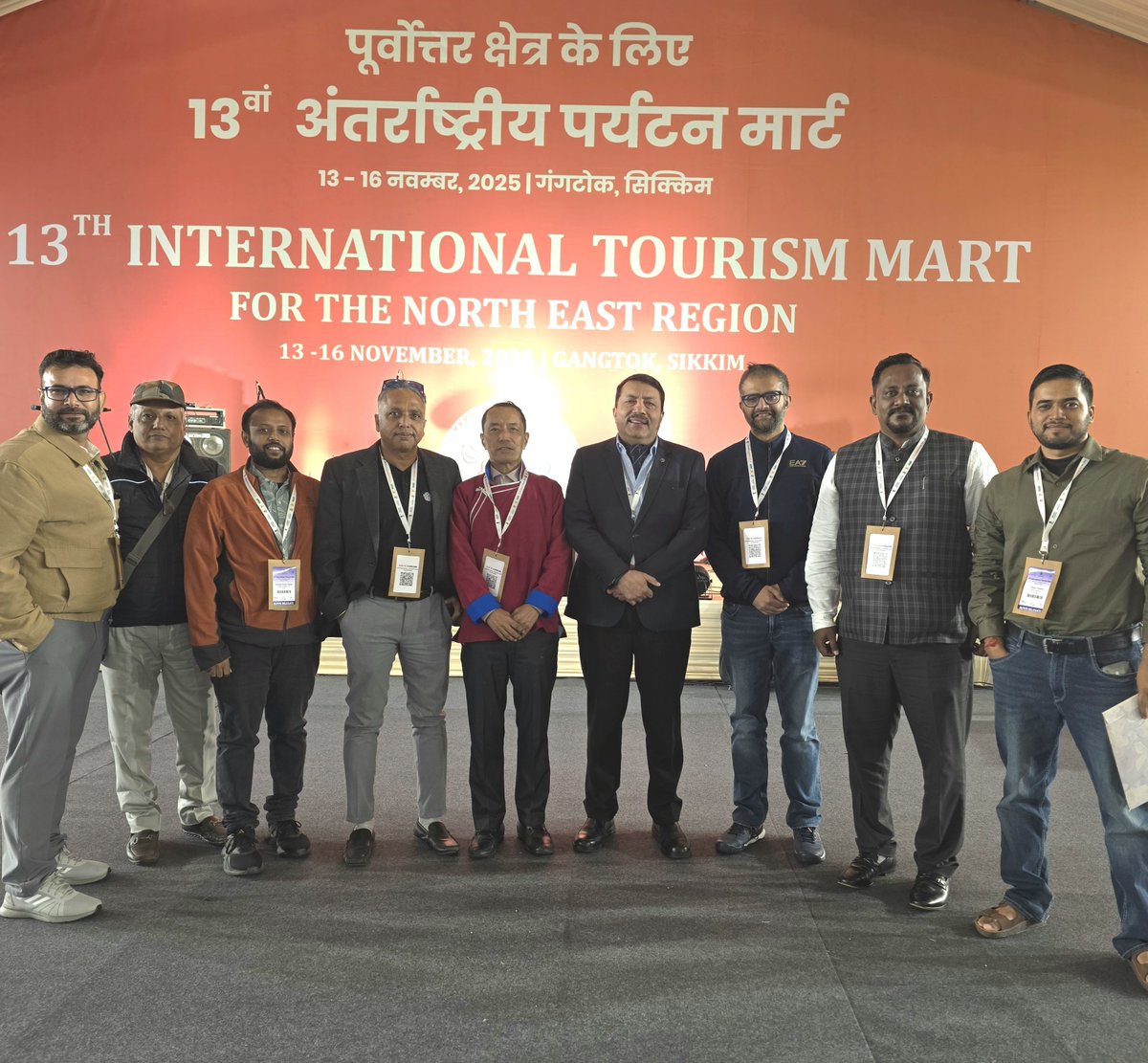At the 13th Edition of the International Travel Mart in Sikkim, organised by <a href="/tourismgoi/">Ministry of Tourism</a> &amp; @SikkimTourism. Proud to use this platform to highlight and promote the beauty, culture &amp; experiences of the Andaman Islands. #TravelMart #Sikkim #AndamanTourism