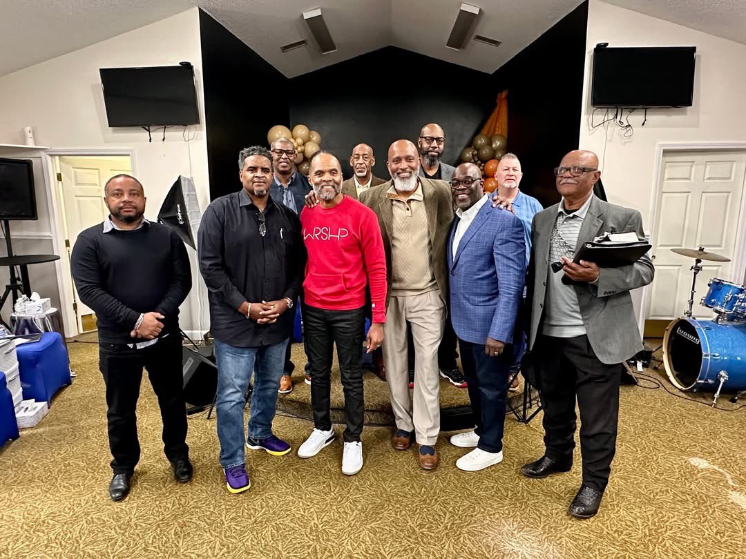 CFamC's tweet image. Bishop Wilson preached at Faith Christian Center's E5 Men's Conference in Reidsville, hosted by Bishop Roy Manley, II. It was good fellowship with other men of God.