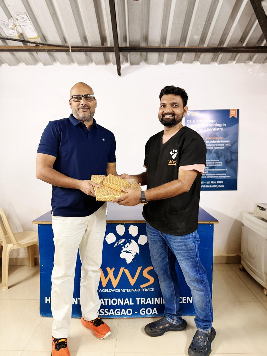 adarshkumarvet's tweet photo. Conducted Hands on workshop on #veterinary #dentistry at #wvshicksgoa attended by national and overseas vet practitioners. #continuingeducation #vet https://t.co/IXfqOg6vGg