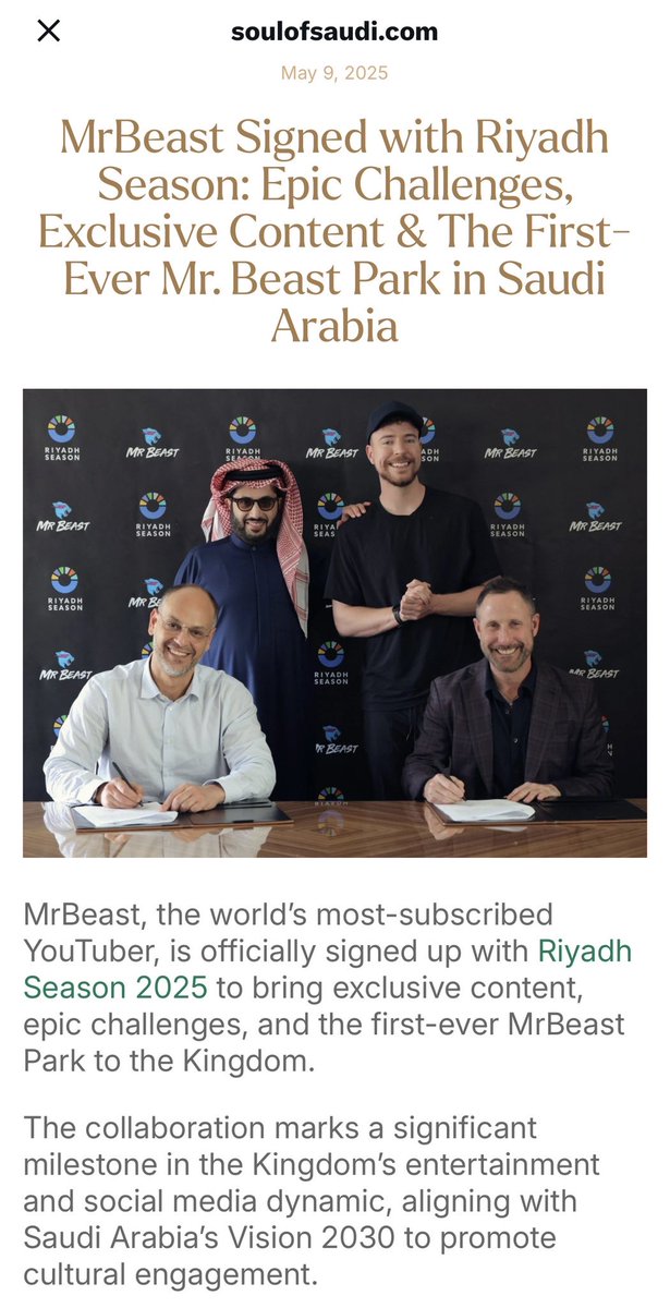 Does anyone actually believe the bullshit he says?

Be honest for once Jimmy: Your team pitched established American theme parks for a MrBeast partnership and they laughed you out of the meeting. They also laughed at your 'MrBeast Credit Cards', but hey... you do you (anyone want