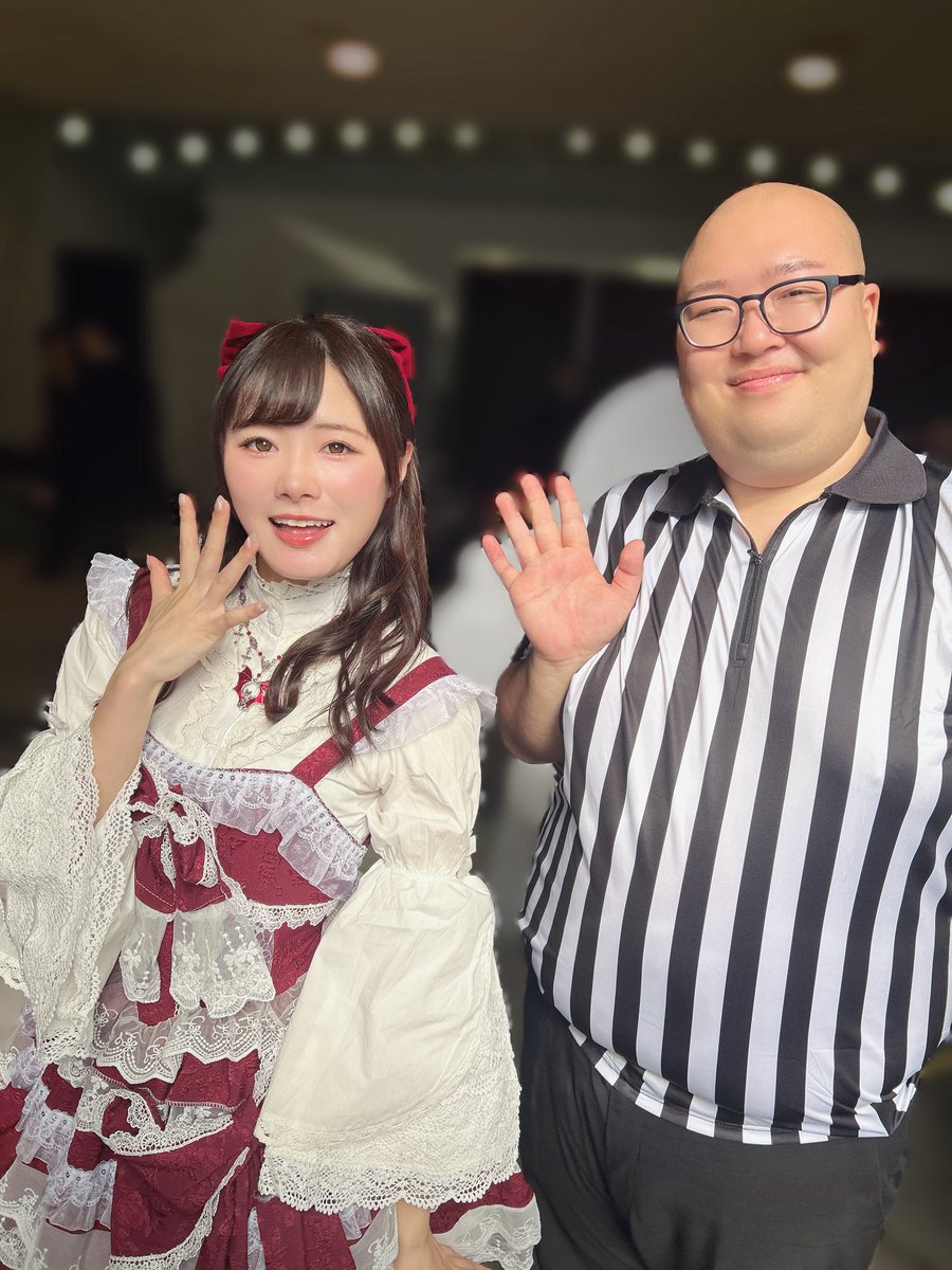 たいちさん！お初でしたぁ〜💭 @hata_hatanaka ナイスレフェリー