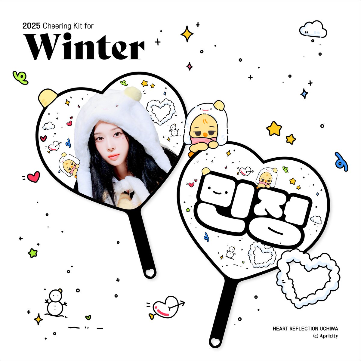 Apricity010101's tweet photo. 2025 CHEERING KIT for WINTER
ⓒ ᴀᴘʀɪᴄɪᴛʏ

2025 WINTER B-day PARTY [WINTER Blues]

❄️ ~ 25. 11. 23.
🔗 https://t.co/NjACfQh1Mp

🌏G.O > DM

* RT 추첨 두 분께 랜덤 슬로건을 드립니다

#윈터 #에스파 #WINTER #aespa https://t.co/IkuWFpVpqe