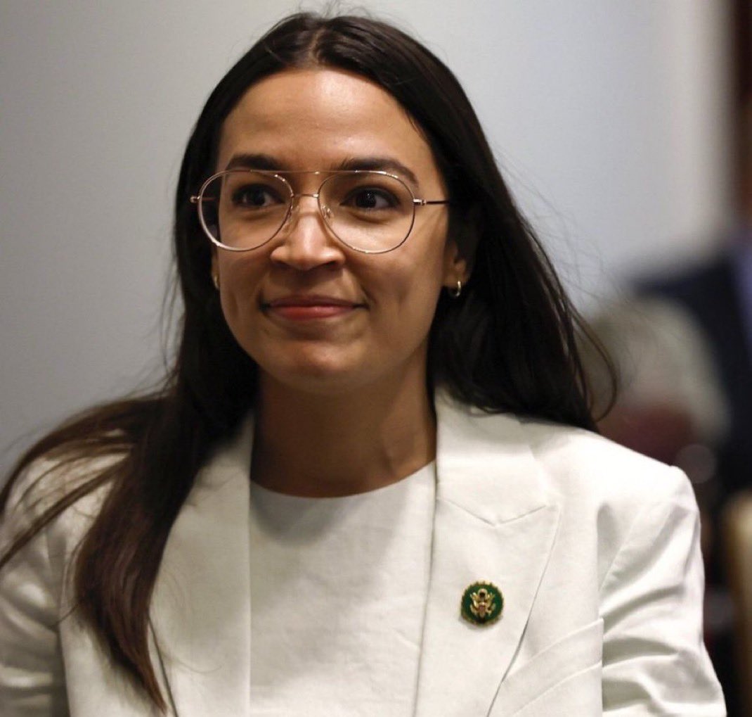 TrumpVVon's tweet image. Shesays she’s better than president Trump  - what are the chances you&apos;d ever vote for AOC for President in 2028.