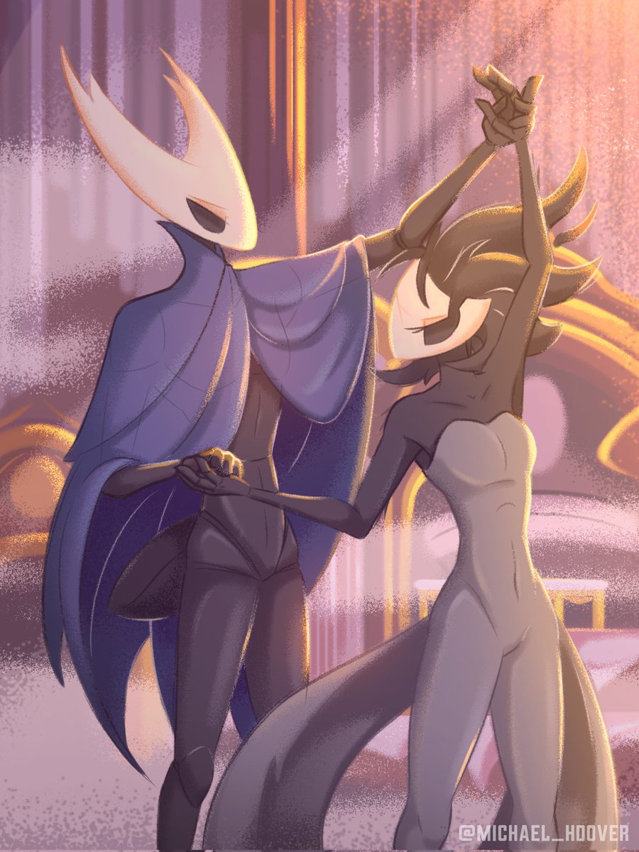 Da_Waffle_Demon's tweet photo. Ghost x Phantom #Silksong #silksongfanart https://t.co/70Q26xJ71L